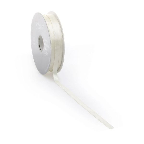 Ruban satin PREMIUM Double face 16mm x 25 mètres beige/naturel