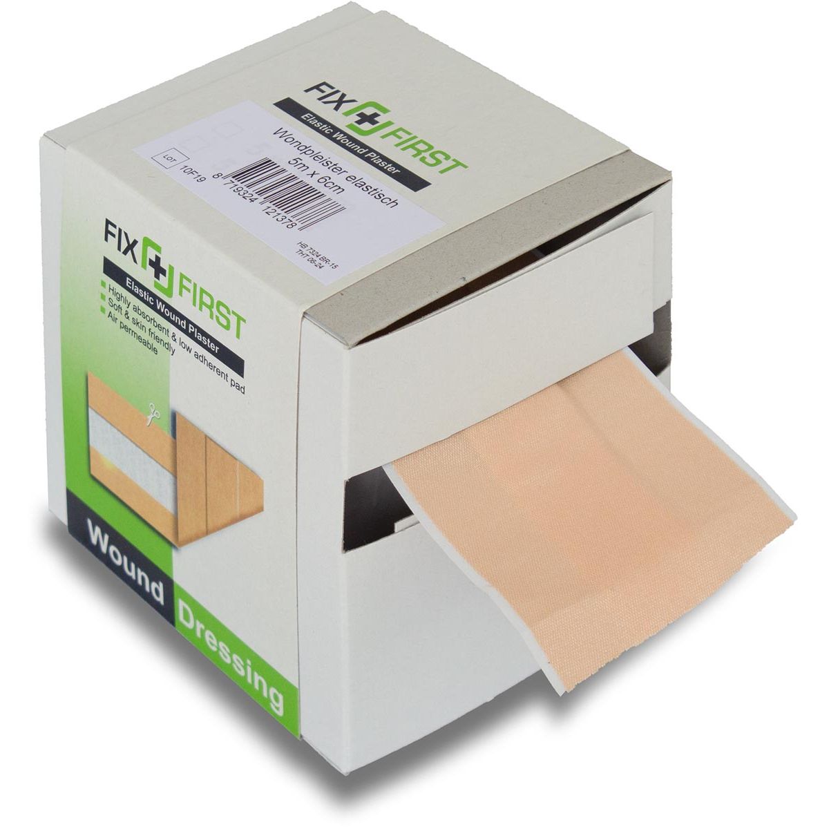 Fixfirst - pansement élastique pour plaie, pi 6 cm x 5 m