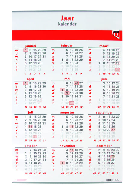 Quantore - Jaarkalender 2027
