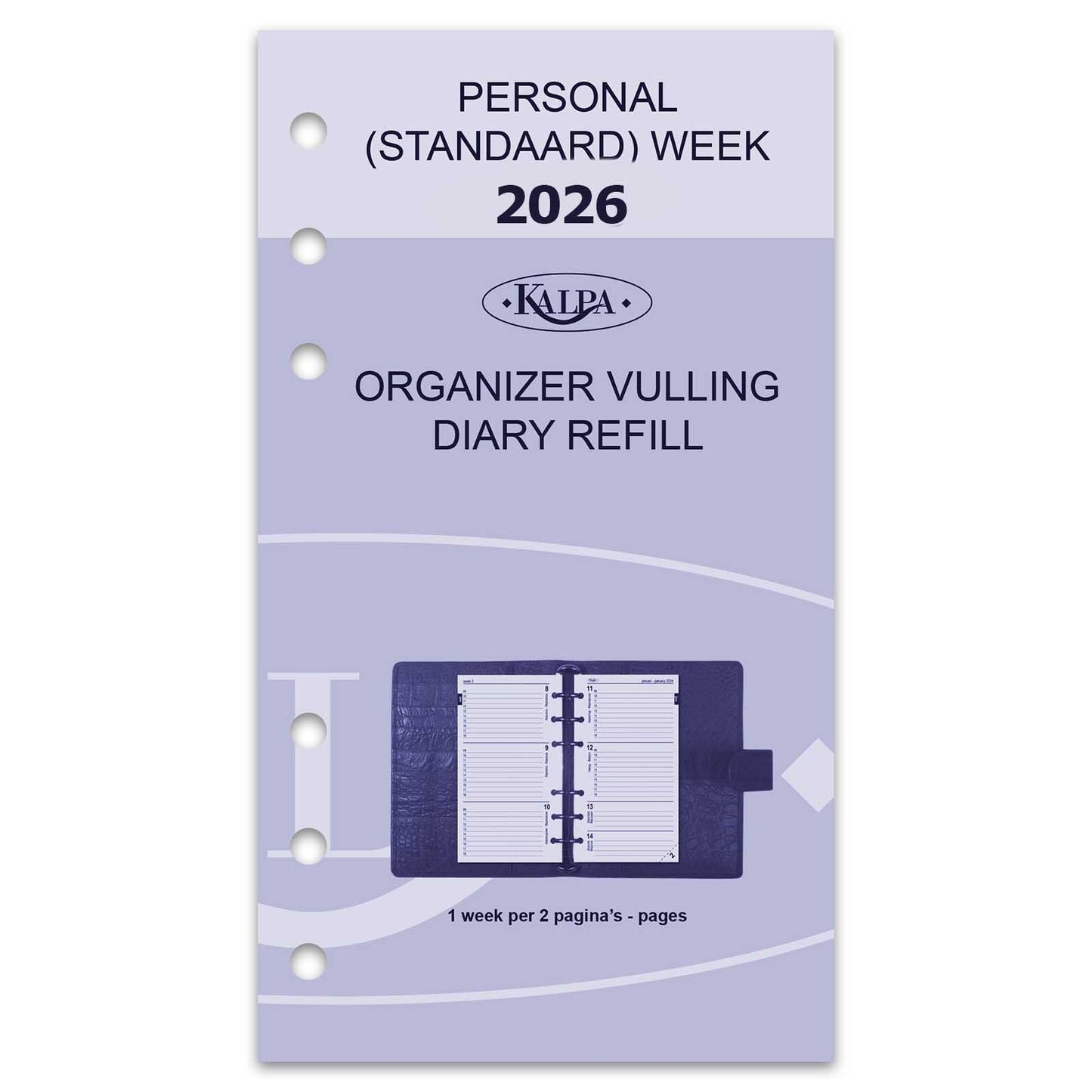 Kalpa - Agendavulling 2027 personal 7dagen/2pagina's