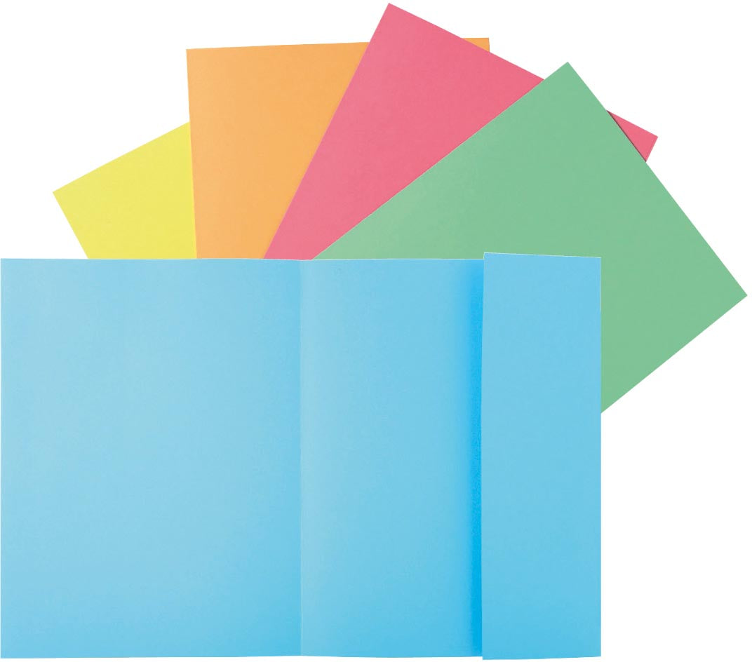 Exacompta - dossiermap Super 210, pak van 50 stuks, geassorteerde kleuren