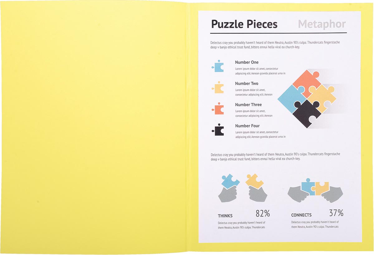 Exacompta - dossiermap Super 180, voor ft A4, pak van 100 stuks, geel