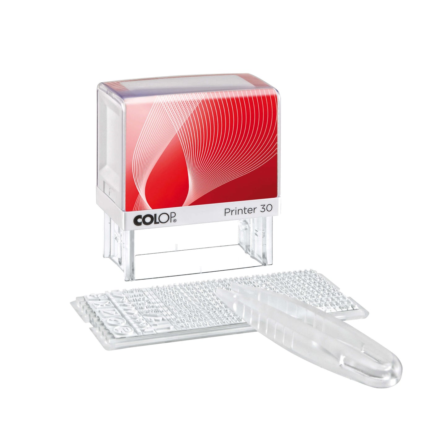 Colop - Tekststempel printer 301 letterset en pincet