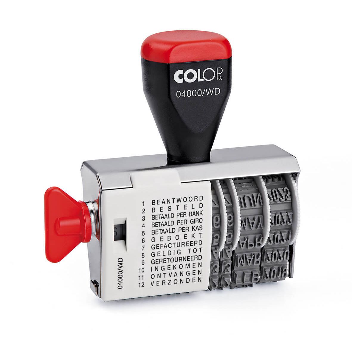 Colop - Stempel 04000wd 12 teksten