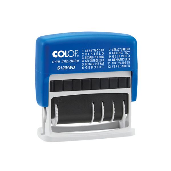Colop - Word-Datumsstempel Printer Mini S 120/WD 12 Texte