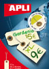 Klika - Labels 80x38 mm 10 stuks met metaaldraad