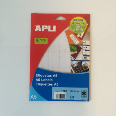 Klika - mapje permanent 13x40 mm 750 stuks