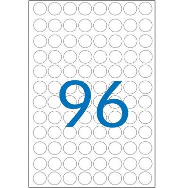 Klika - mapje permanent 15mm rond oranje960