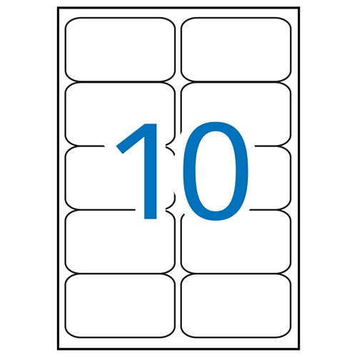 Klika - laser A4 etiketten 99,1x57,0mm 1000