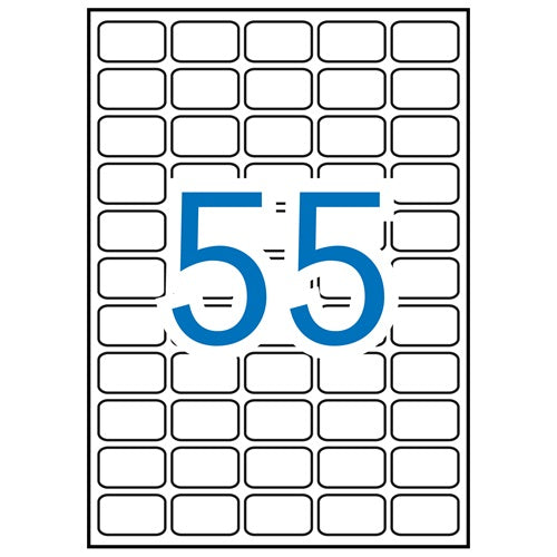 Klika - étiquettes laser A4 36,8x23,8mm 5500