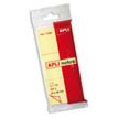 Klika - Feuilles mémo 38x51 mm jaune 3x100