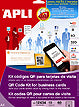 Klika - QR Code kit for business cards. Double s
