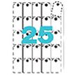 Klika - Labels 36x53mm wit 200grs 10 vel a 25st