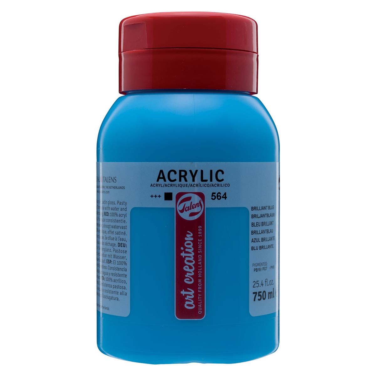 Talens Art Creation - Art Creation acrylverf flacon van 750 ml, briljantblauw