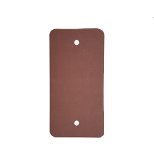 Klika - PEM labels 54x108 mm bruin 2gaten 1000st