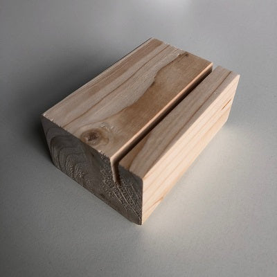 Klika - Voetje hout voor klembord A5 of A4