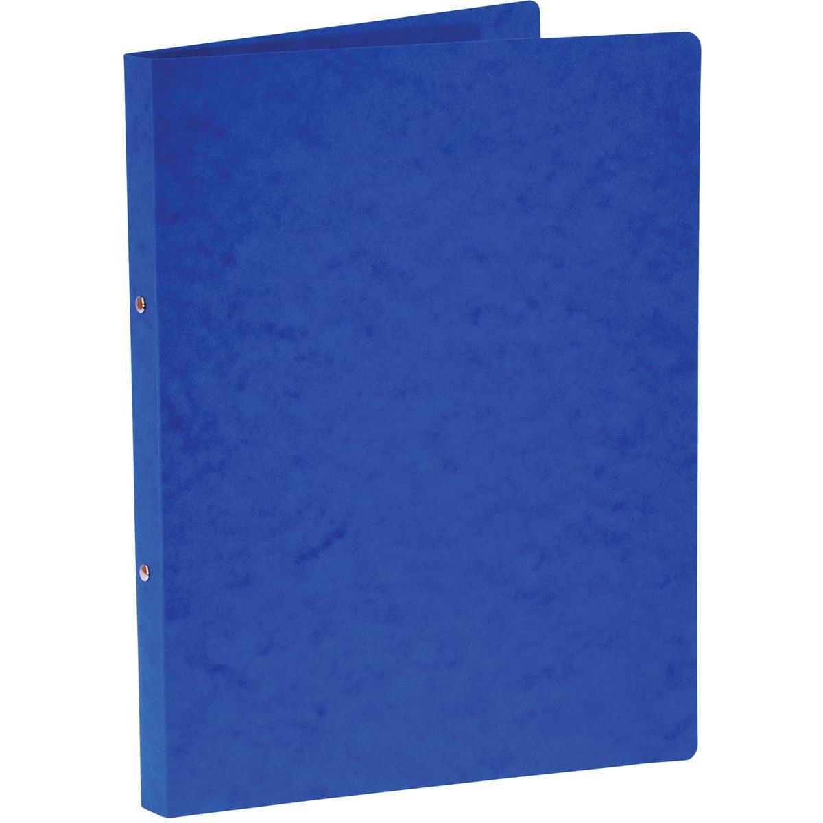 Bronyl - Ringordner, für ft A4, aus glänzendem Karton, 2 Ringe à 16 mm, blau