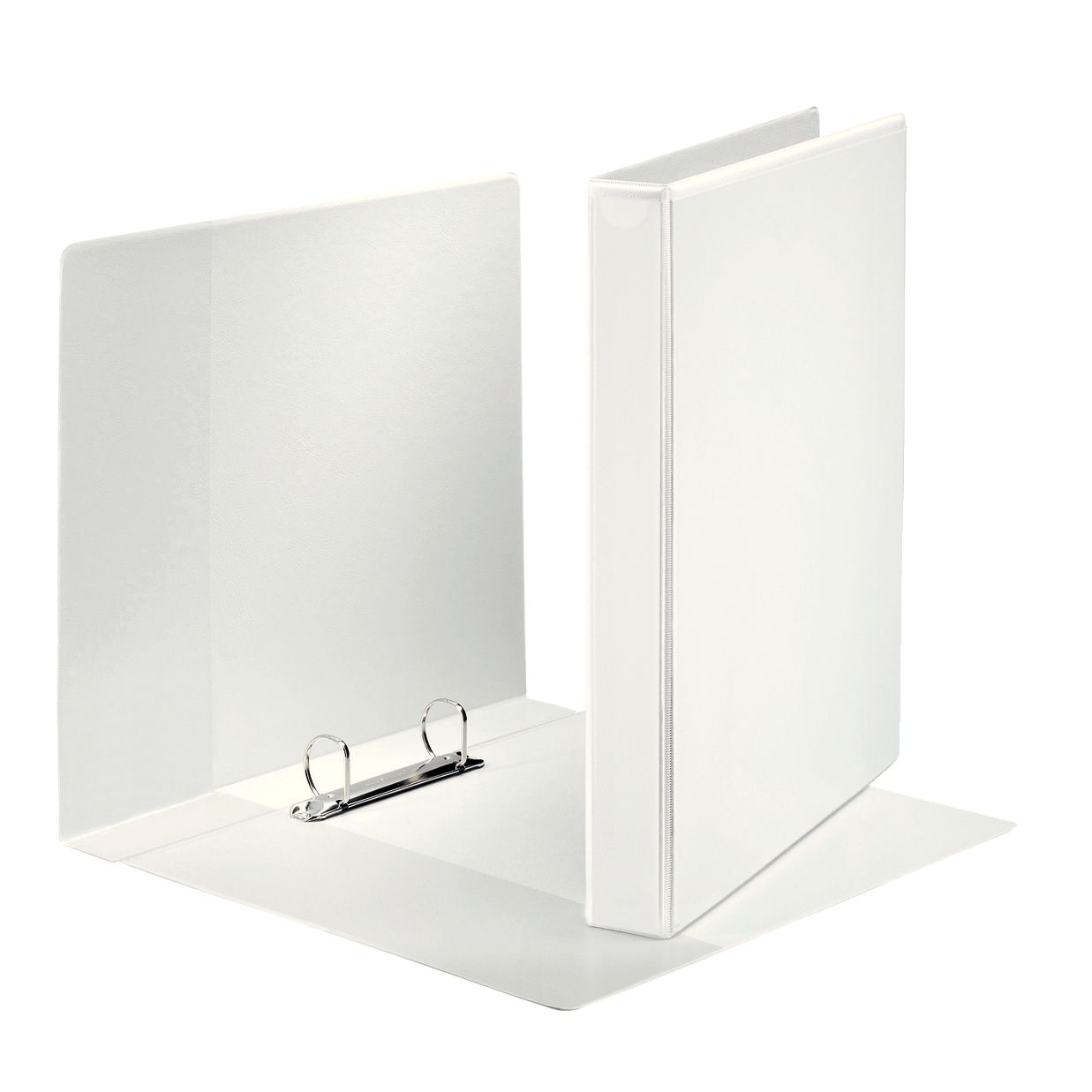 Esselte - classeur à anneaux personnalisable, ft A4 maxi, anneaux 2D de 25 mm, blanc