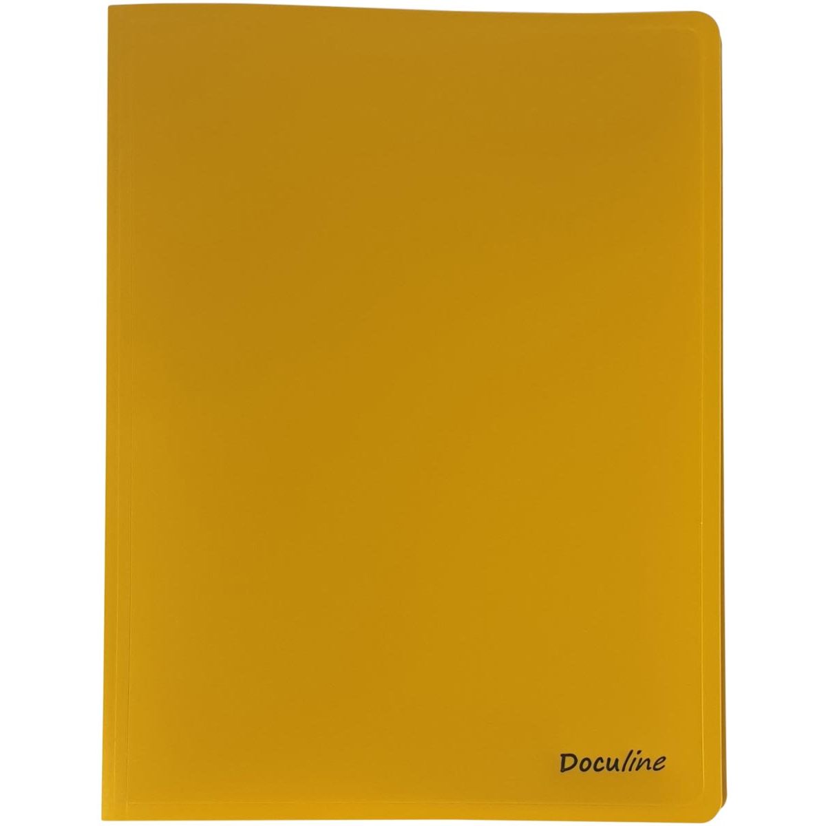 Bronyl - album Nature ft A4, en PP, 50 sachets, jaune moutarde