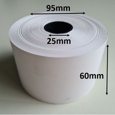 Klika - Thermorol 60x95x25 mm wit BPA-vrij