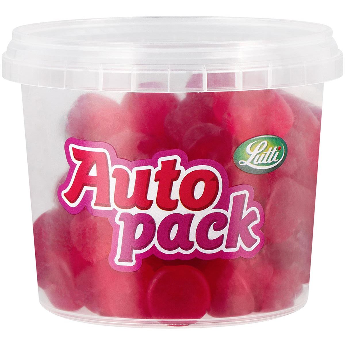 Lutti - autopack snoep poepkes, doos van 200 g