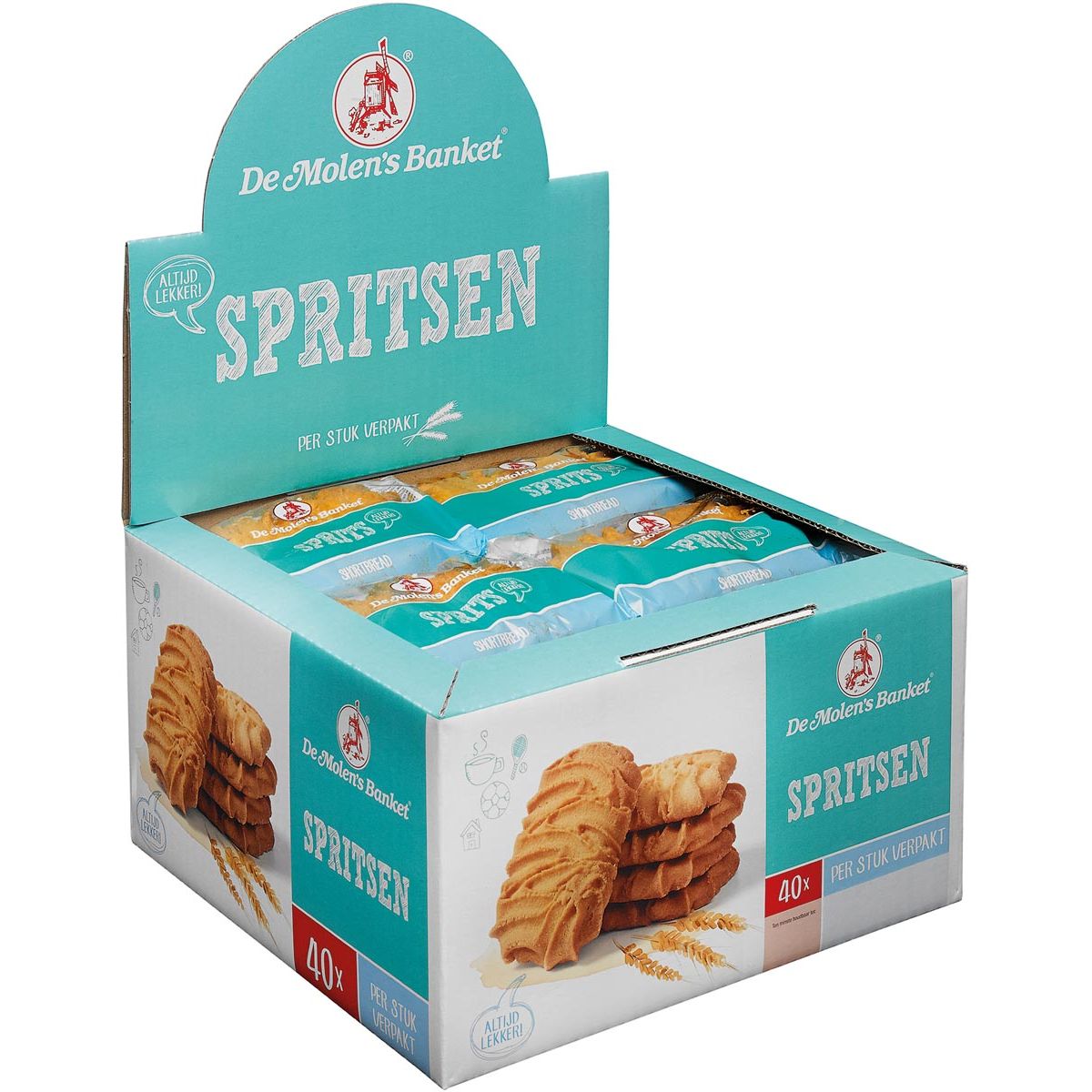 De Molen - Spritsen, einzeln verpackt, 38 g