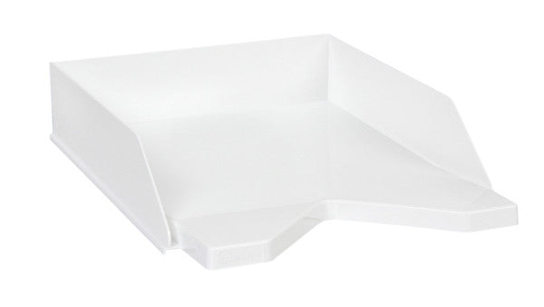 Quantore - Corbeille à courrier blanc | 6 pièces