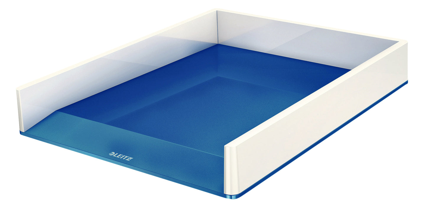 Leitz - Briefkasten WOW weiß/blau | 4 Stück