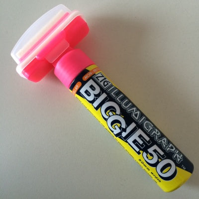 Klika - ZIG Illumigraph Biggie PMA-750 roze 50mm