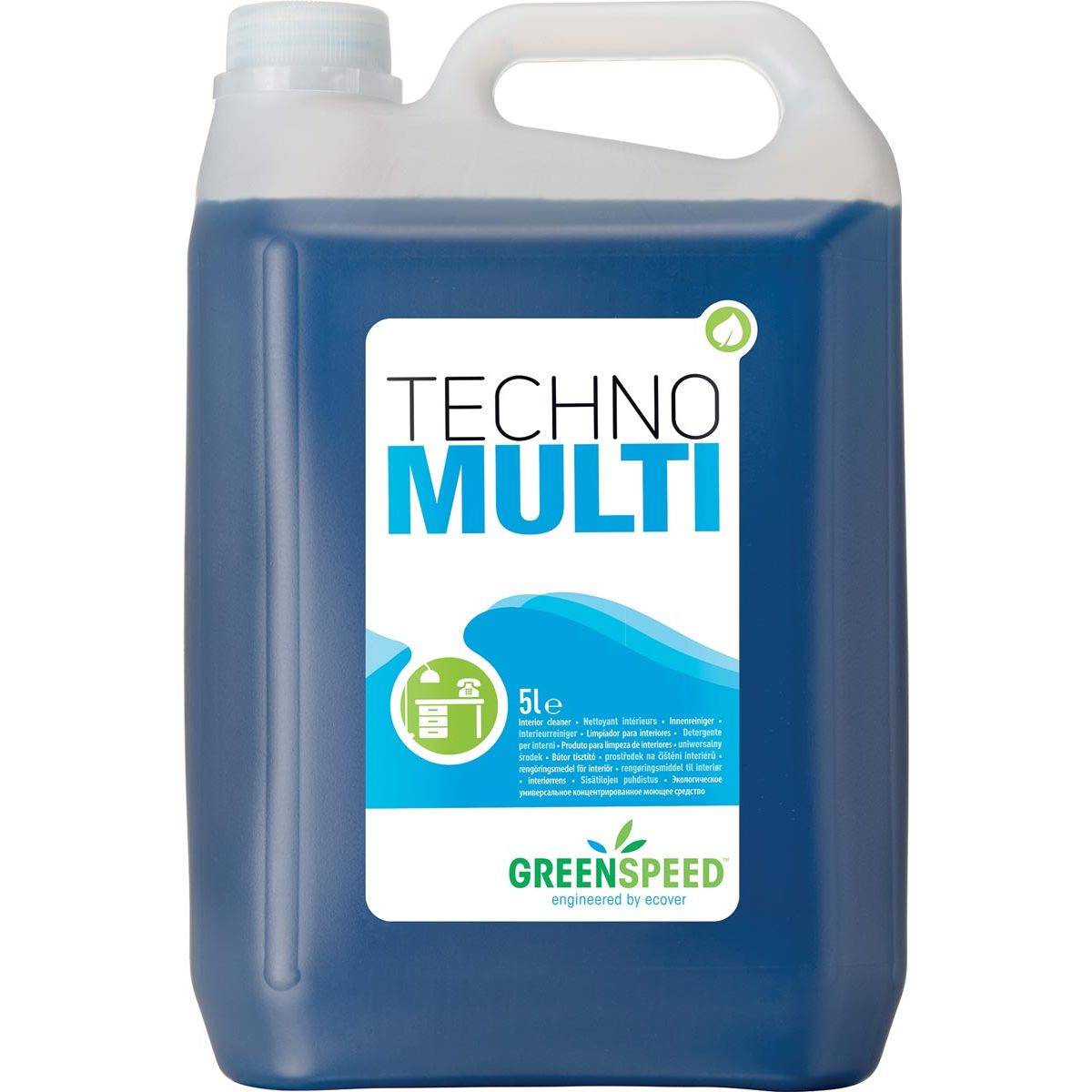Greenspeed – konzentrierter Allzweckreiniger Techno Multi, Zitrusduft, 5-Liter-Flasche