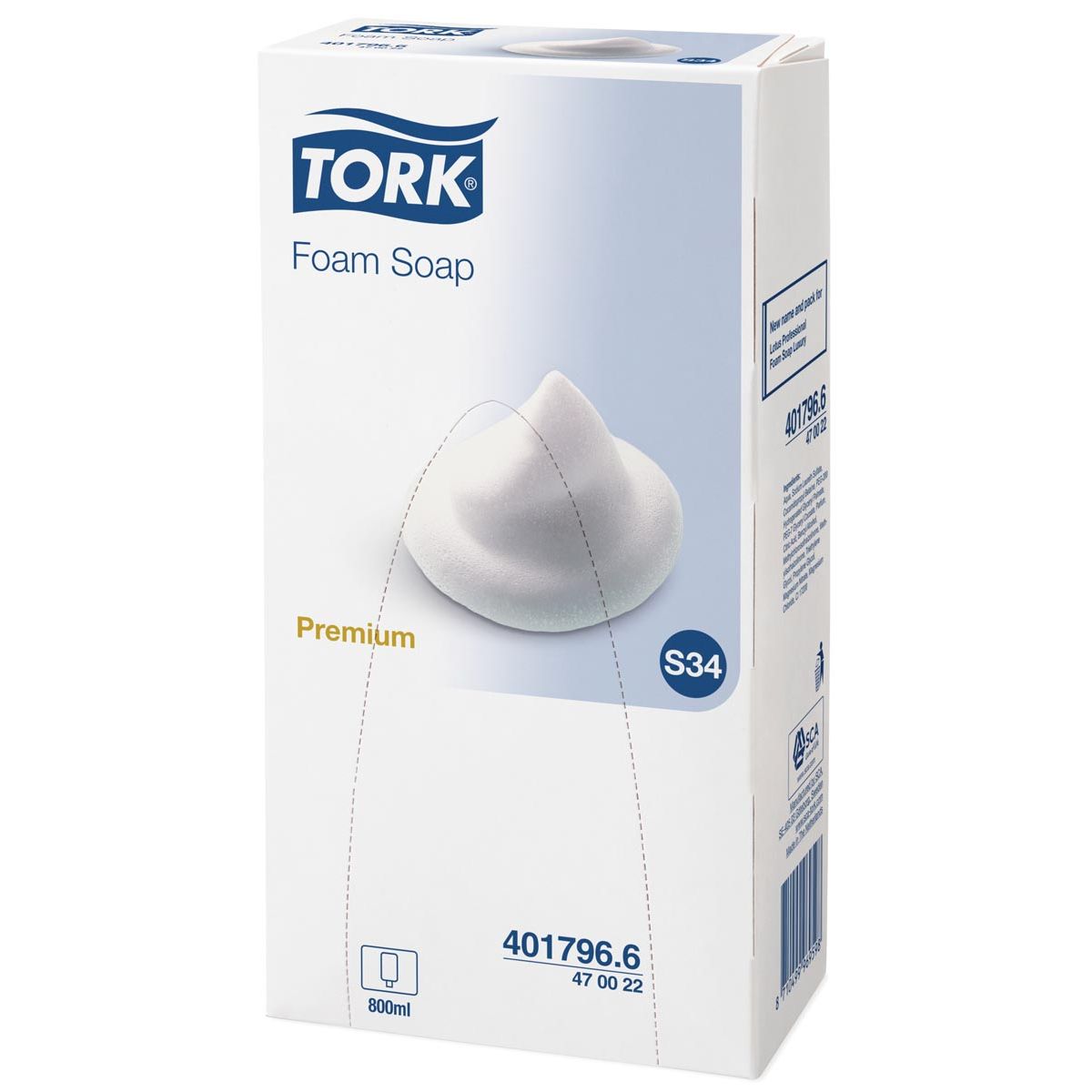 Tork - savon mousse, système S34, flacon de 800 ml