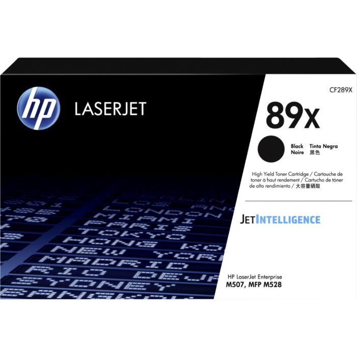 HP - 89X originele high-capacity zwarte LaserJet tonercartridge