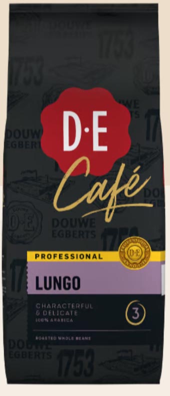 Douwe Egberts - koffiebonen Lungo, pak van 1 kg