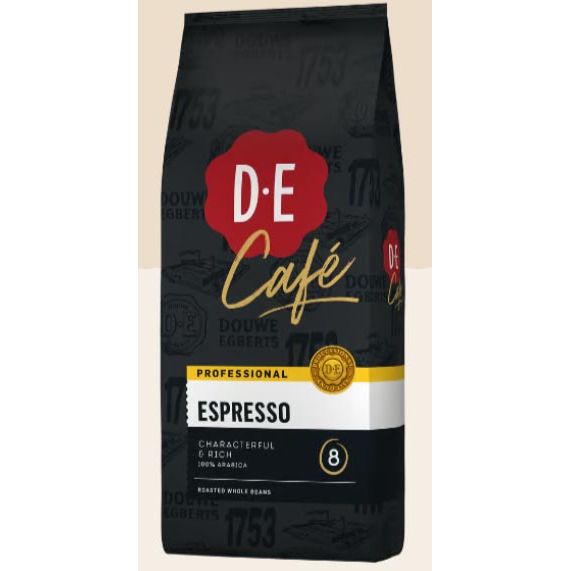 Douwe Egberts - koffiebonen Espresso, pak van 1 kg
