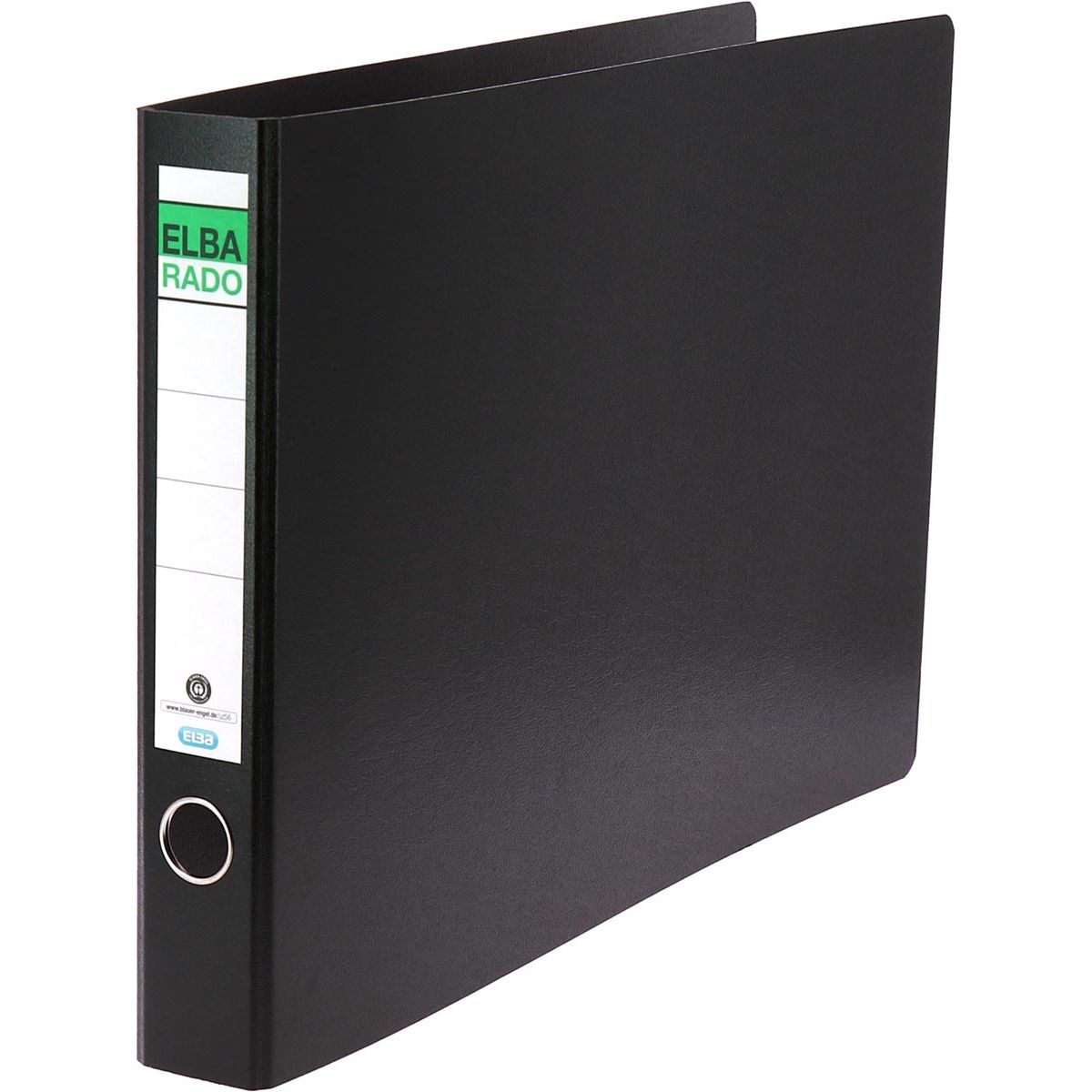 Elba - Rado Ordner, ft A3 paysage, en carton, dos de 5,5 cm, noir