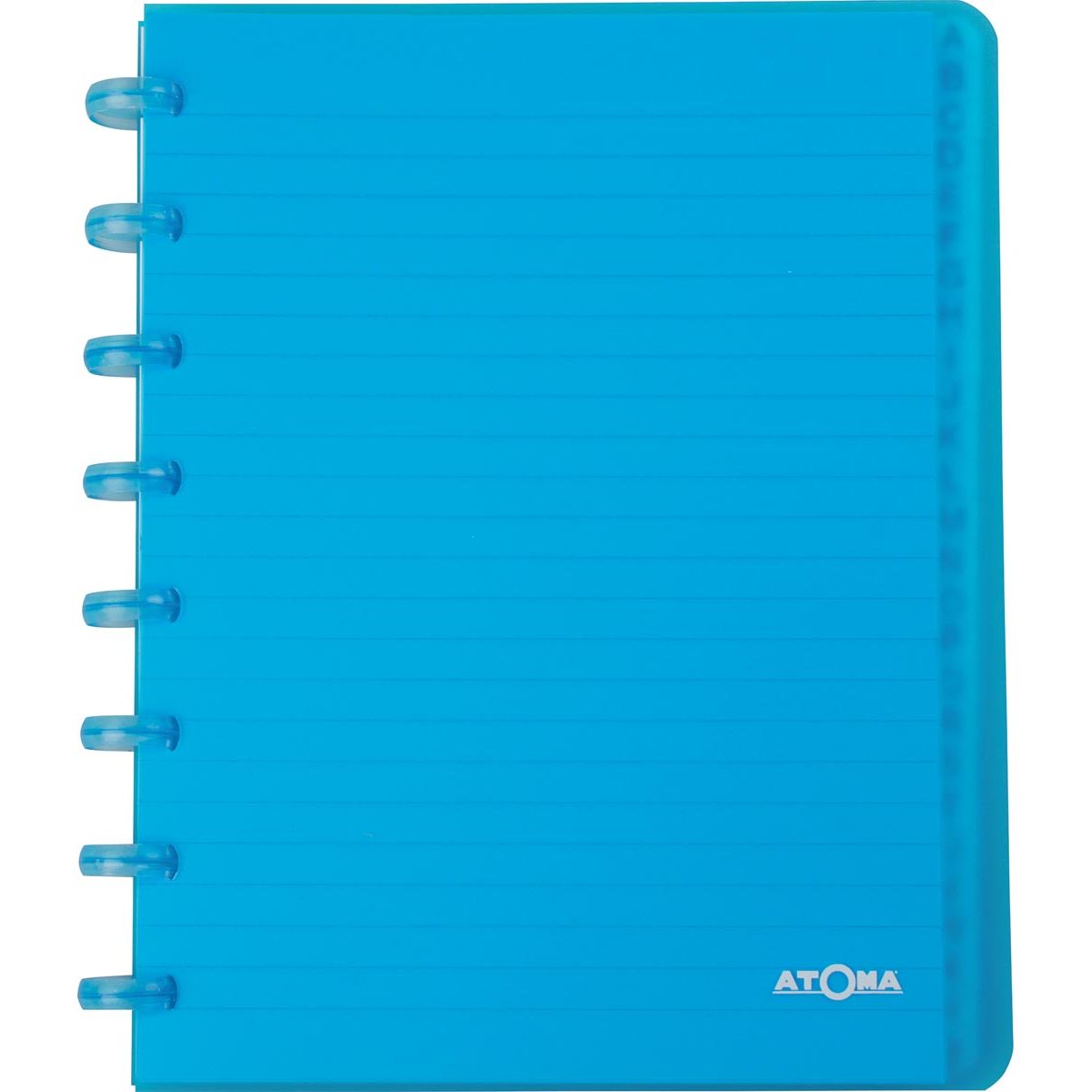 Atoma - Répertoire, ft A5, transparent, ligné
