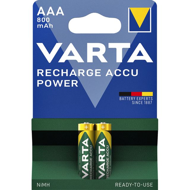 Varta - Batterie rechargeable 2xAAA 800mAh prête à l'emploi