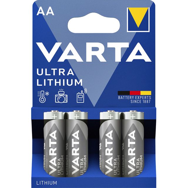 Varta - Batterie Ultra lithium 4x AA | 10 pièces