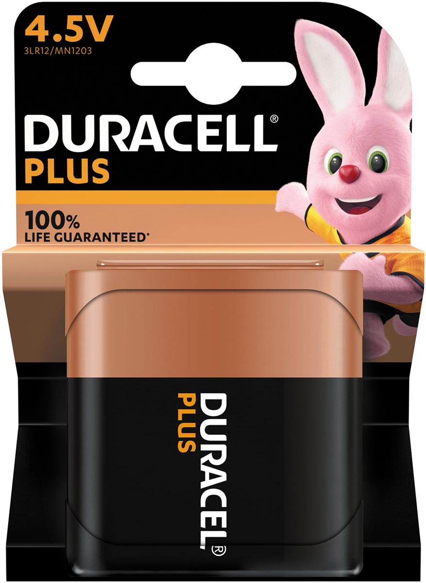 Duracell - pile Plus 100% 4,5V, sous blister