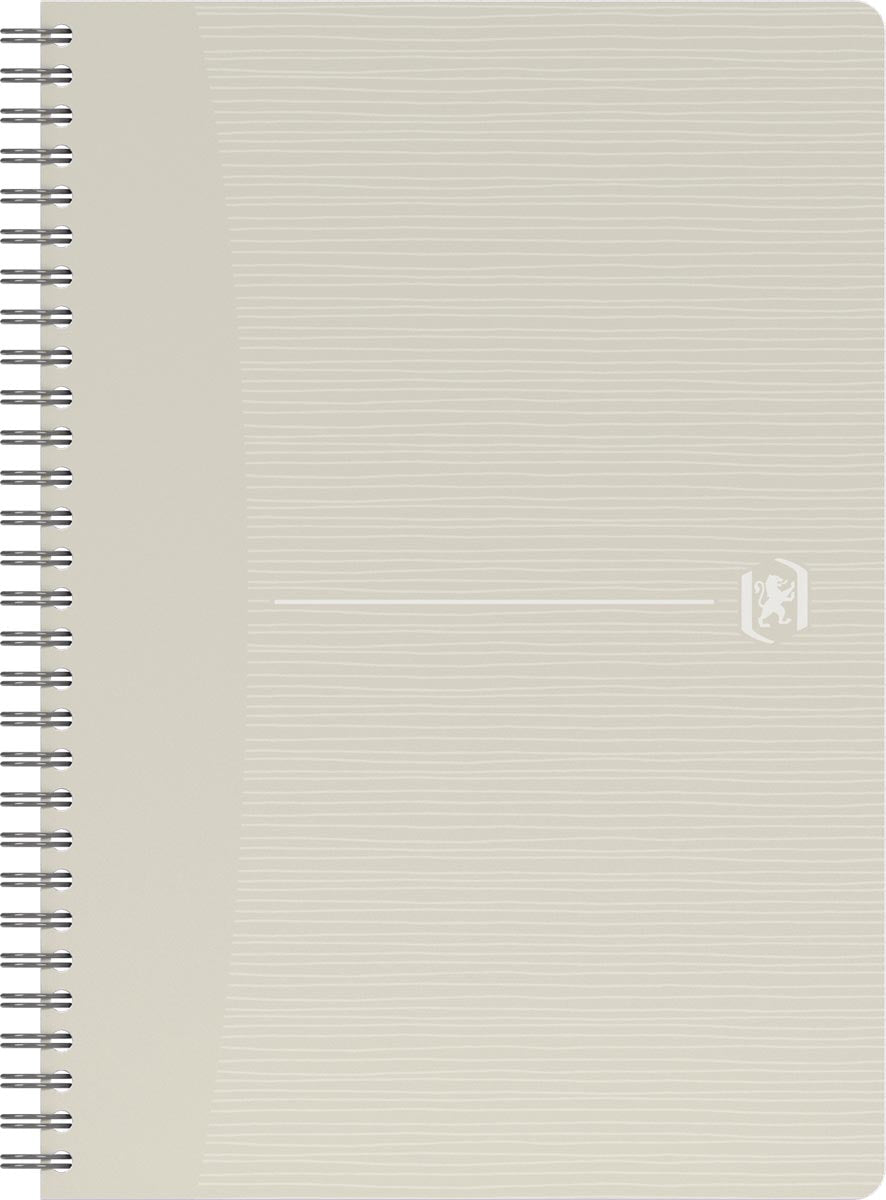 Oxford - My Rec'up Spiralnotizbuch, ft A5, 180 Seiten, kariert 5 mm, verschiedene Farben