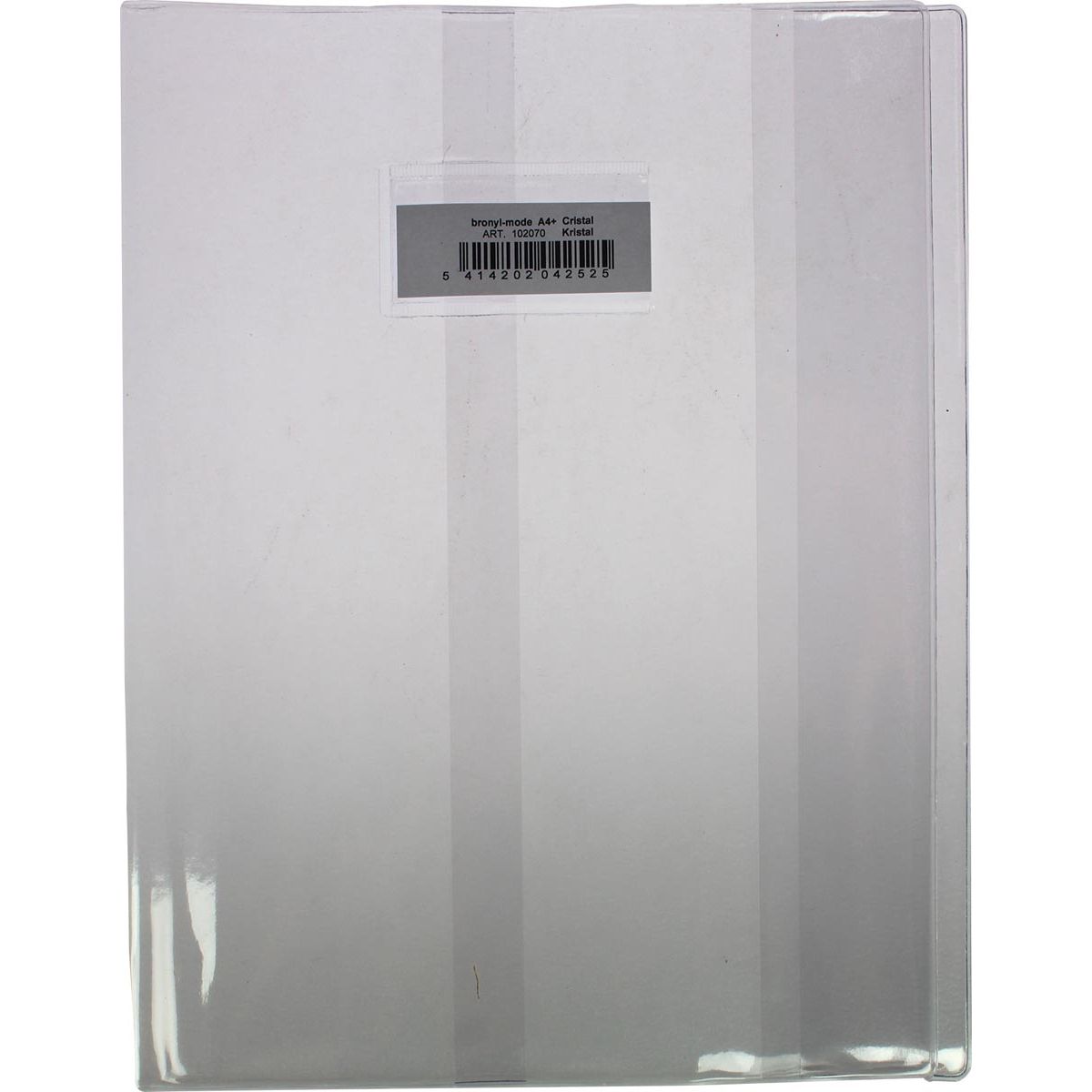 Bronyl - couverture de cahier ft 21 x 29,7 cm (A4), cristal