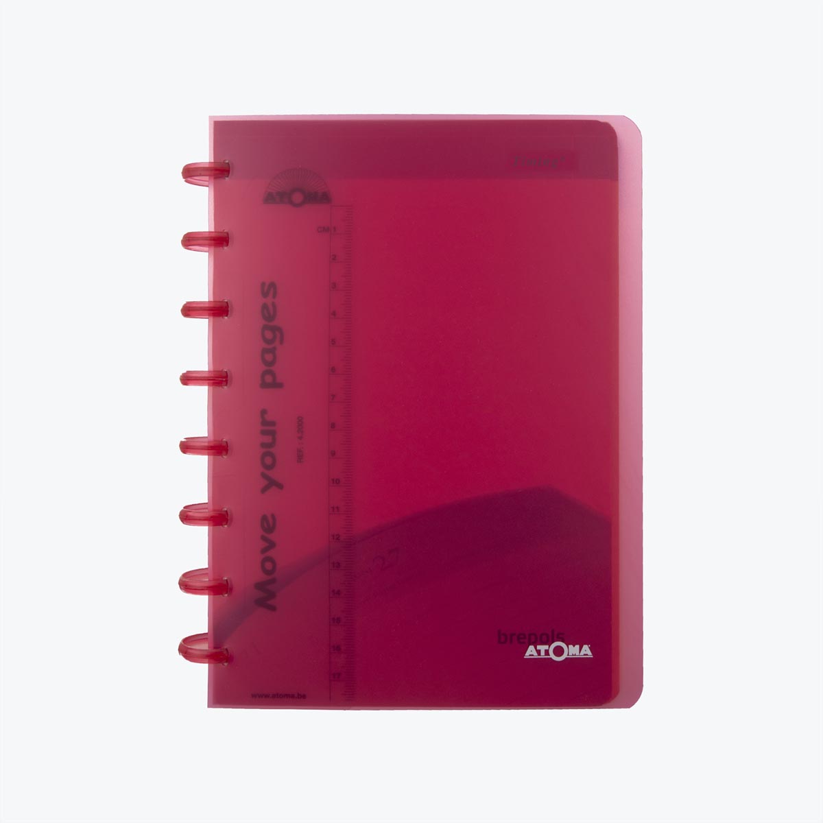 Atoma - agenda, ft A5, papier crème, 144 pages, 1 semaine sur 2 pages, 2026