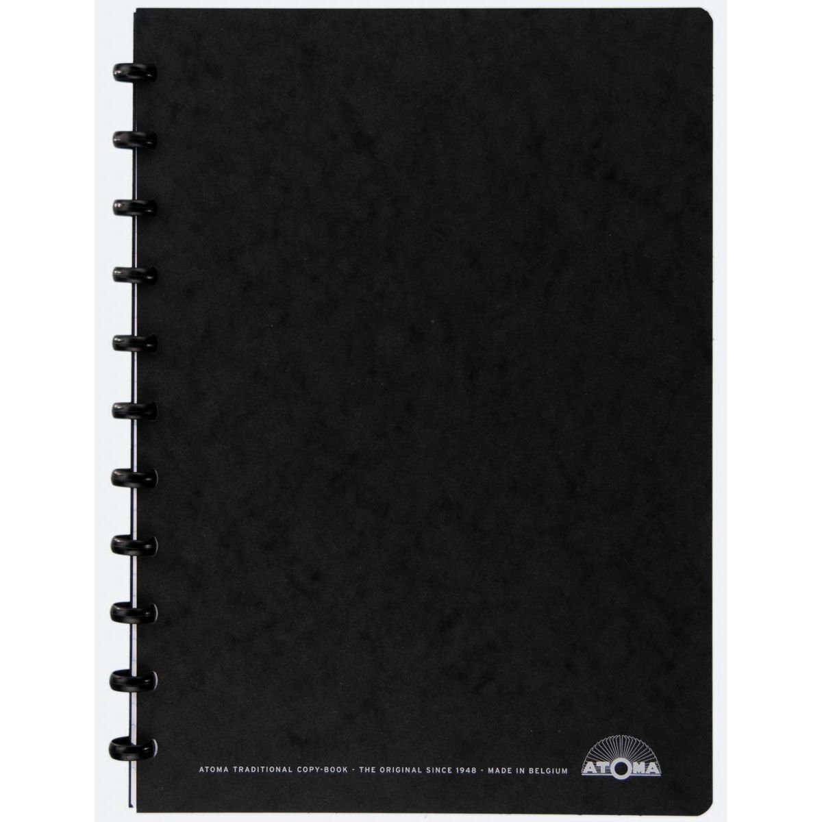 Atoma - carnet de réunion, ft A4, noir, ligné