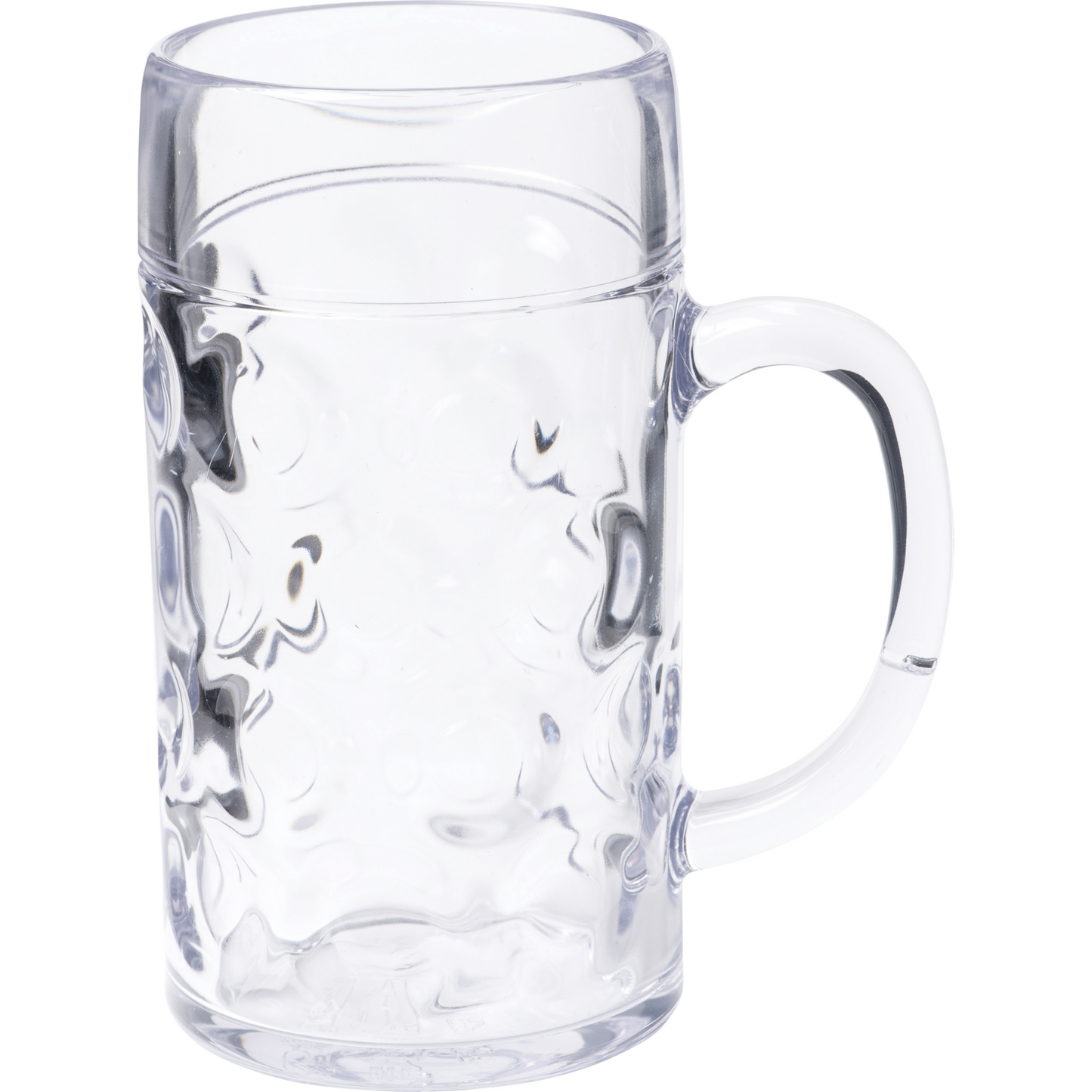Dépa - Verre | chope de bière | réutilisable | incassable | SAN | 500 ml | 150 mm | transparent | 6 pièces