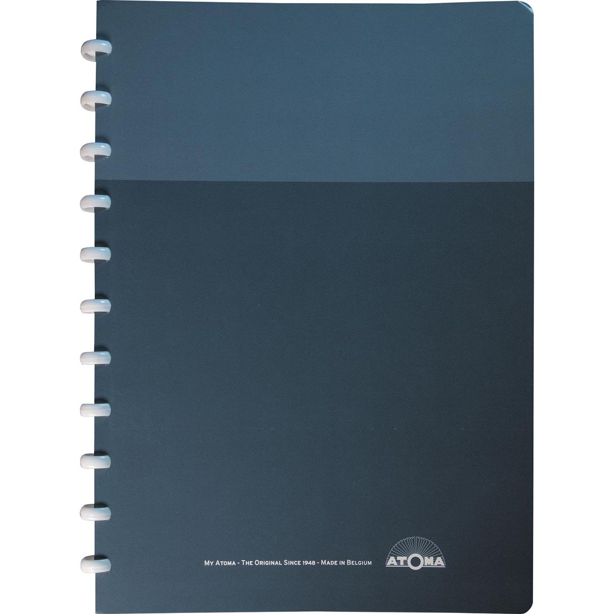 Atoma - Carnet My Creative, format A4, 2 pochettes, 144 pages, à carreaux commerciaux, couleurs assorties