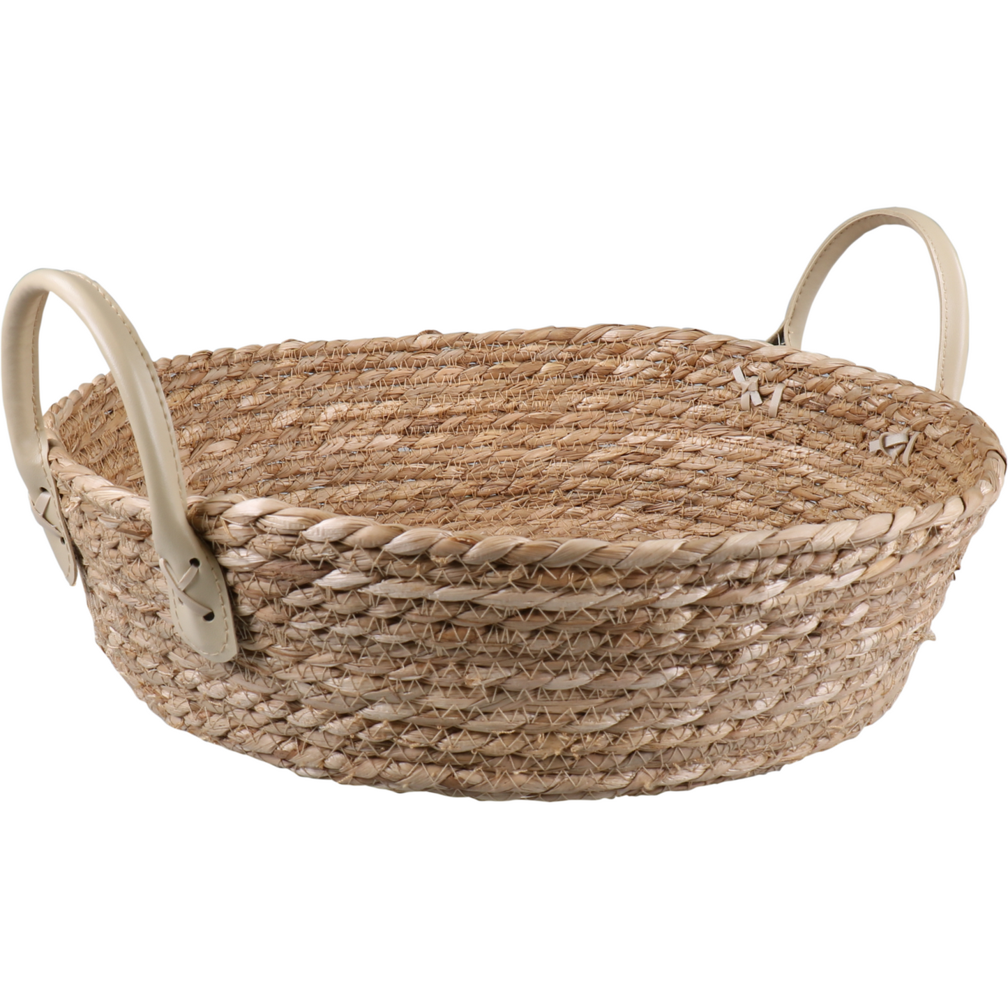 Klika - Mand | zeegras | 10cm | rond | naturel | 20 stuks