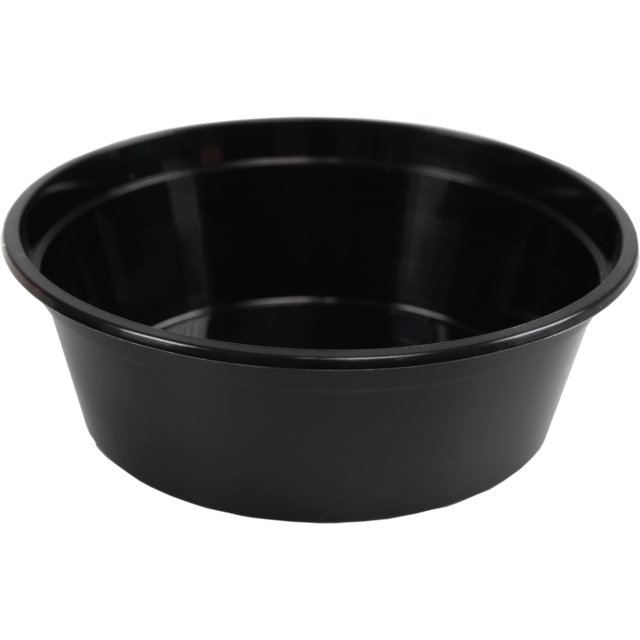 Klika - Bak | PP | 225ml | Ø119mm | kunststof cup | 39mm | zwart | 500 stuks