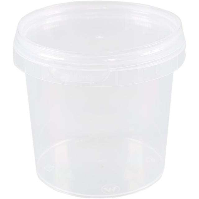 Klika - Bak | PP | 365ml | Ø95mm | met deksel en garantiesluiting | kunststof cup | 79mm | transparant | 415 stuks