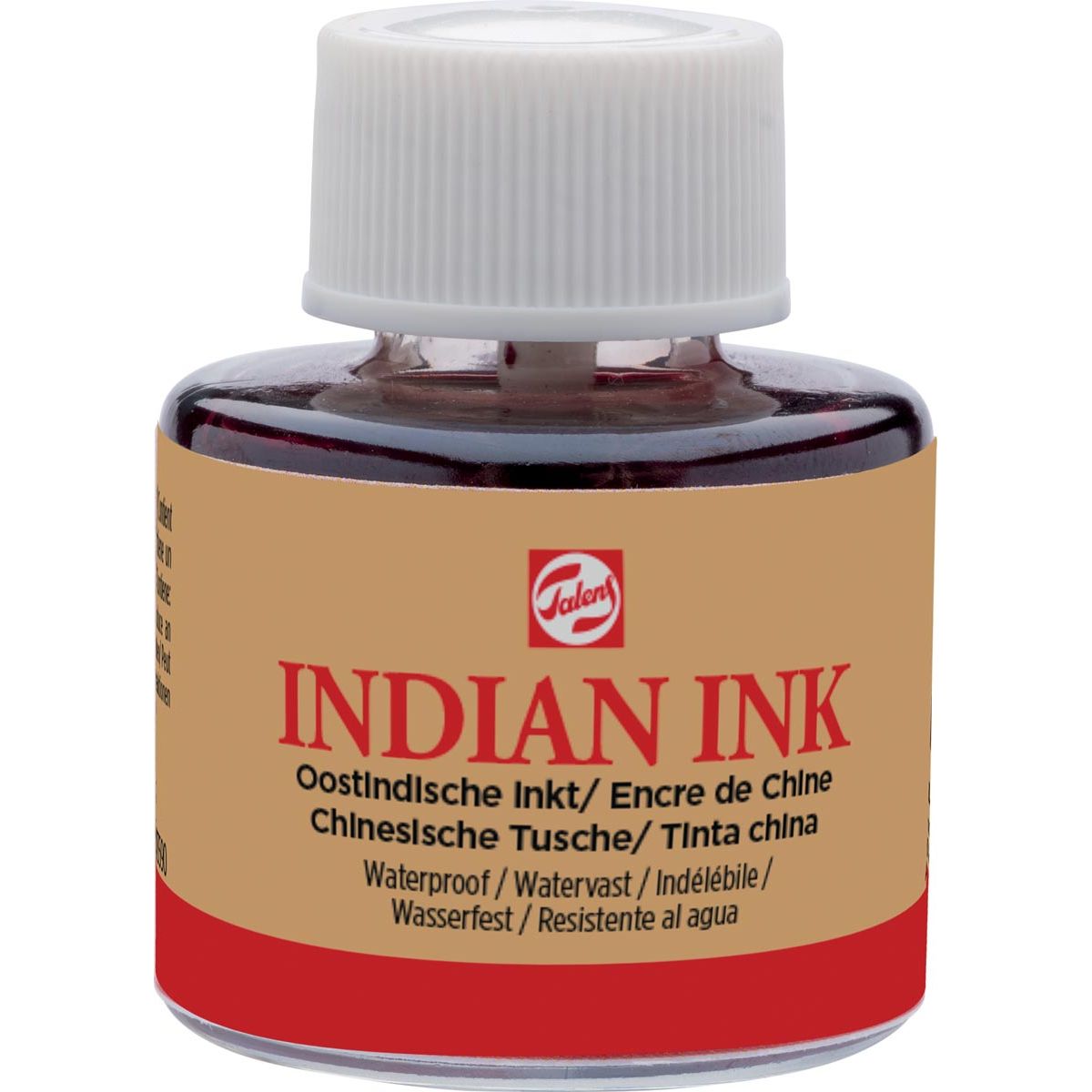 Talens - Encre de Chine, flacon 11 ml, noir
