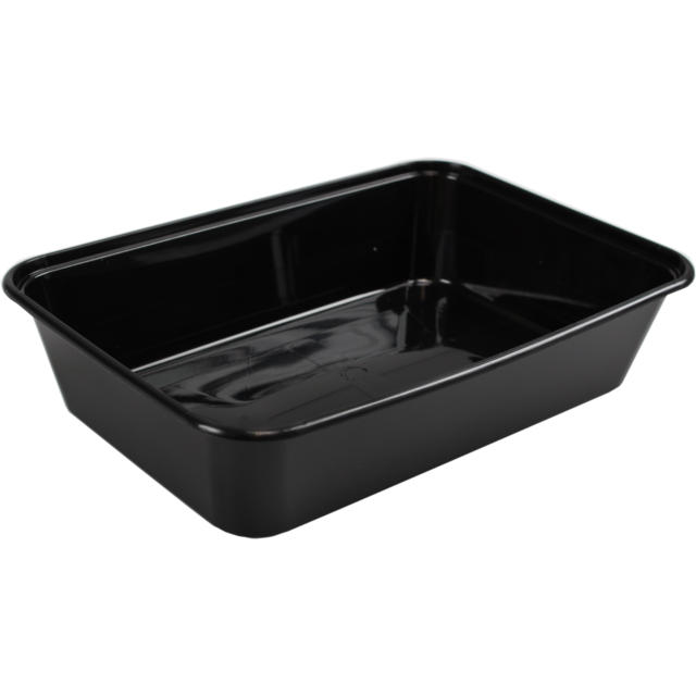 Klika - Bak | PP | 500ml | 172x120x35mm | zwart | 500 stuks